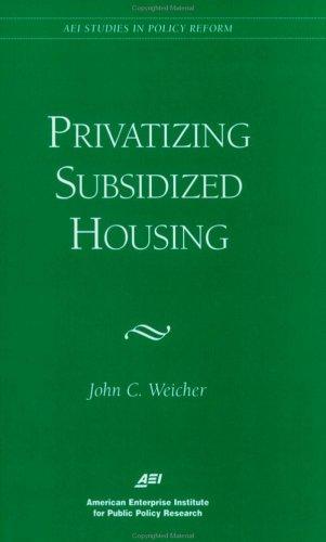 Cover for Privatizing subsidized housing