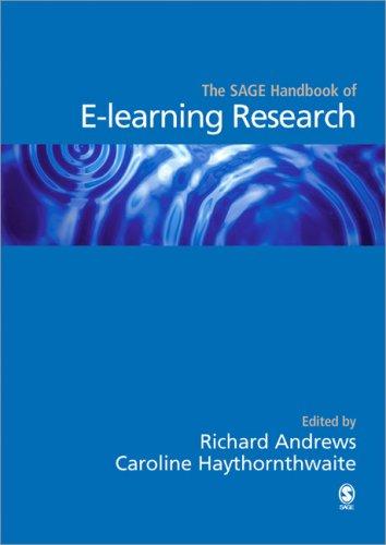 Cover for The SAGE Handbook of E-learning Research