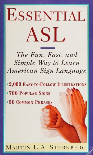 Cover for Essential ASL