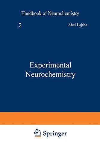 Cover for Experimental Neurochemistry
