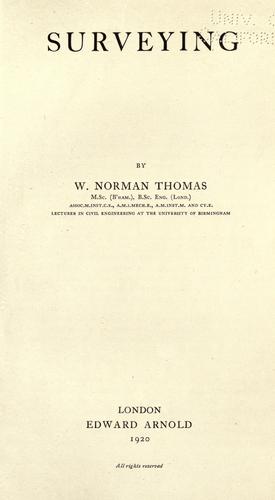 Cover for Surveying
