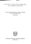 Cover for Cofradías, capellanías y obras pías en la América colonial