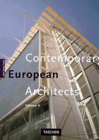 Cover for Contemporary European Architects (Big Series : Architecture and Design)