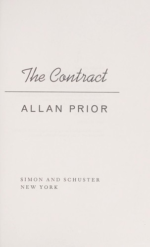 Cover for The contract.