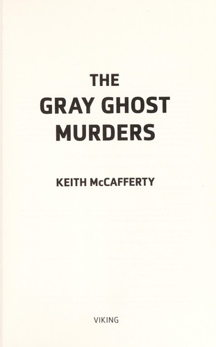 Cover for The gray ghost murders