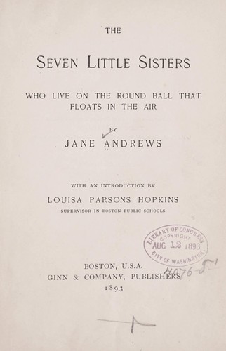Cover for The seven little sisters who live on the round ball that floats in the air