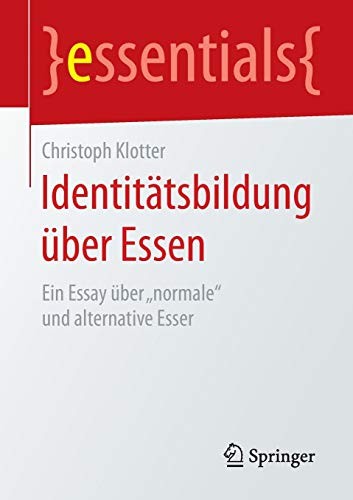 Cover for Identitätsbildung über Essen