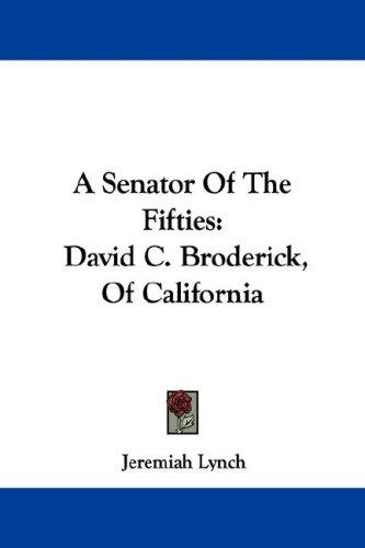 Cover for A Senator Of The Fifties