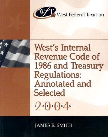 Cover for West Federal Taxation