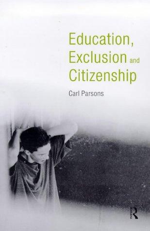 Cover for Education, exclusion and citizenship