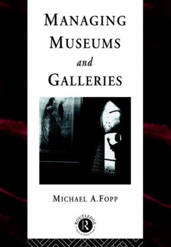 Cover for Managing museums and galleries