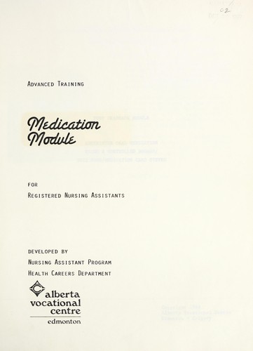 Cover for Advanced training