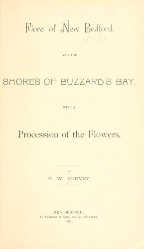 Cover for Flora of New Bedford and the shores of Buzzards Bay