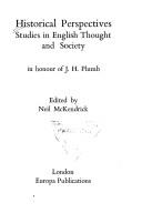 Cover for Historical Perspectives