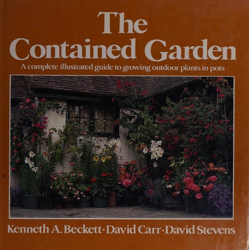 Cover for The contained garden