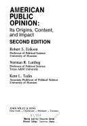 Cover for American public opinion