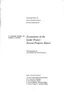 Cover for Excavations of the Godin project: second progress report