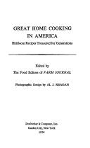Cover for Great home cooking in America