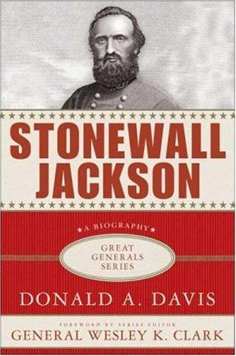 Cover for Stonewall Jackson (Great Generals)