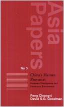 Cover for China's Hainan Province