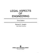 Cover for Legal aspects of engineering