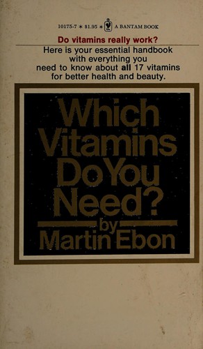 Cover for Which vitamins do you need?