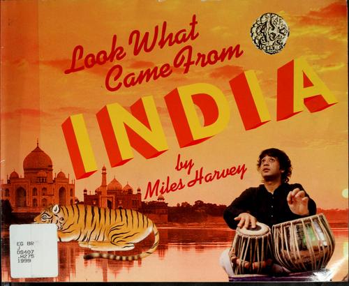 Cover for Look what came from India