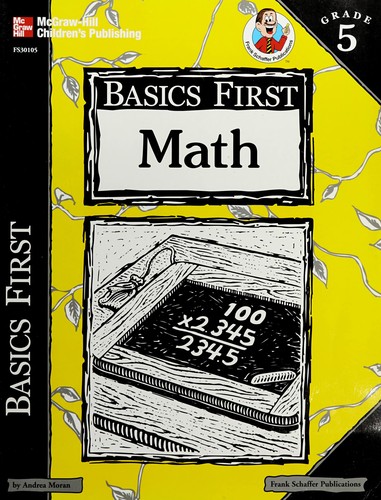 Cover for Basics First Math, Grade 5
