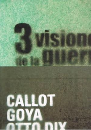 Cover for 3 visiones de la guerra