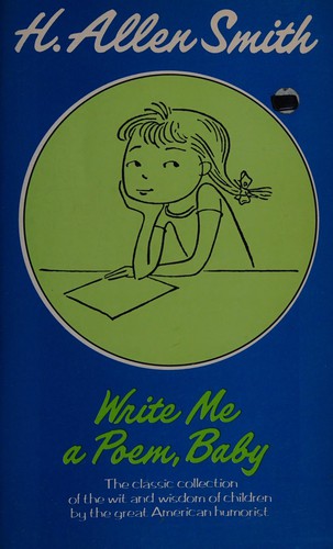 Cover for Write me a poem, baby