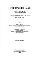 Cover for International finance