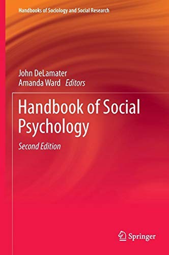 Cover for Handbook of Social Psychology