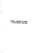 Cover for Street children of India