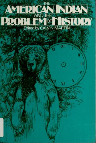 Cover for The American Indian and the problem of history