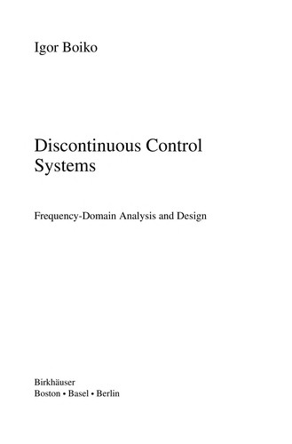 Cover for Discontinuous control systems