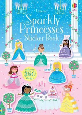 Cover for Little Sparkly Princess Sticker Book