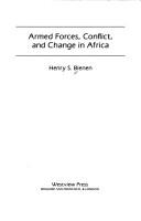 Cover for Armed forces, conflict, and change in Africa