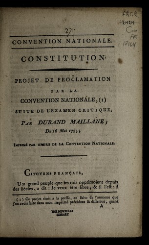 Cover for Constitution