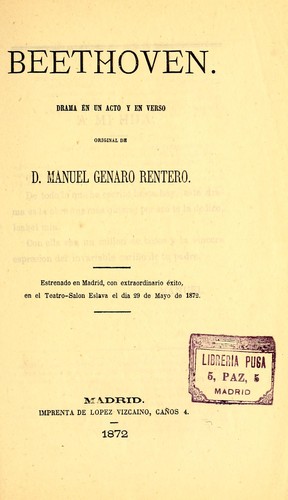 Cover for Beethoven