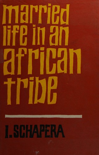 Cover for Married life in an African tribe