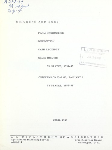 Cover for Chicken and eggs