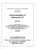Cover for Instrumentation in astronomy VI