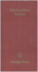 Cover for Deutsches Volksthum