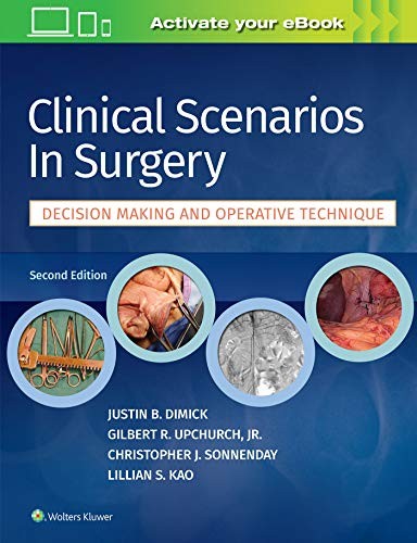 Cover for Clinical Scenarios in Surgery