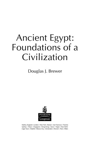 Cover for Ancient Egypt