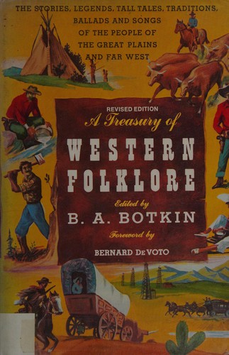 Cover for A treasury of Western folklore