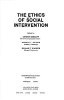 Cover for The Ethics of social intervention
