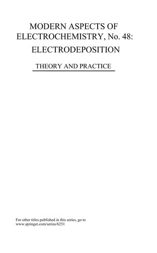 Cover for Electrodeposition