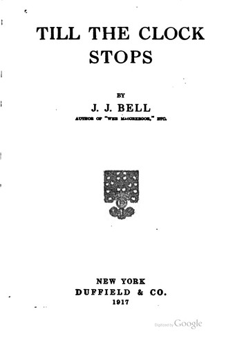 Cover for Till the clock stops