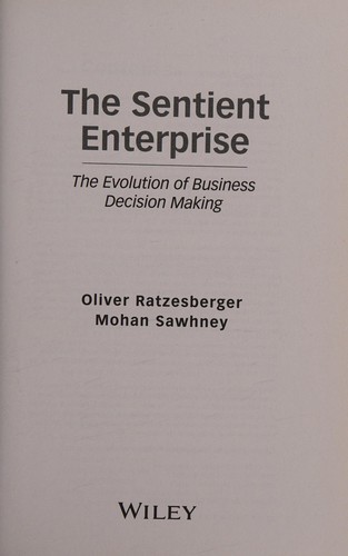 Cover for Sentient Enterprise